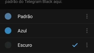 Capture d'écran de Telegram Black 4