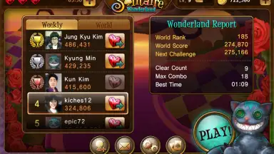 Capture d'écran de Solitaire Wonderland 13