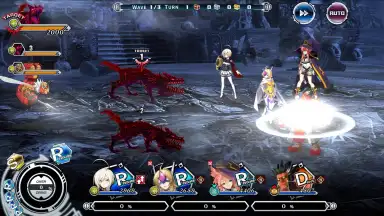 Capture d'écran de BLAZBLUE ALTERNATIVE DARKWAR 2