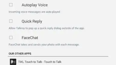 Capture d'écran de Talkray 3
