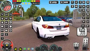 Capture d'écran de Driving School 3D : Car Games 2