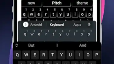 Capture d'écran de iphone keyboard 5
