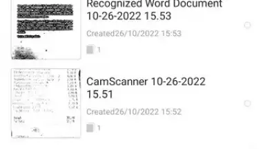 Capture d'écran de CamScanner 3