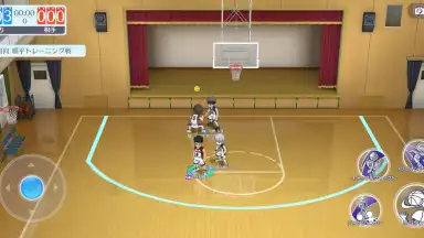 Capture d'écran de Kuroko's Basketball Street Rivals 2