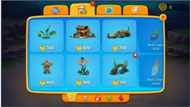 Capture d'écran de Fishdom 5