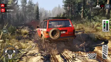 Capture d'écran de Offroad Car Simulator Game 9