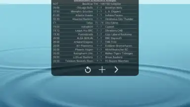 Capture d'écran de Basketball Livescore Widget 6