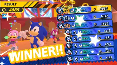 Capture d'écran de Sonic Rumble 5