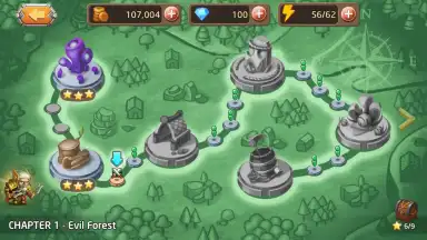 Capture d'écran de Heroes Legend: Idle Battle War 4