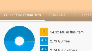 Capture d'écran de Solid Explorer File Manager 1