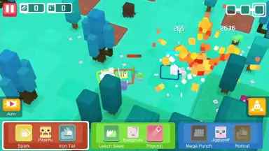 Capture d'écran de Pokemon Quest 3