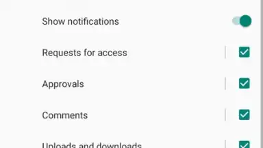 Capture d'écran de Google Drive 3
