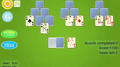 Capture d'écran de TriPeaks Solitaire Mobile 6