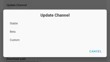 Capture d'écran de Magisk Manager 3