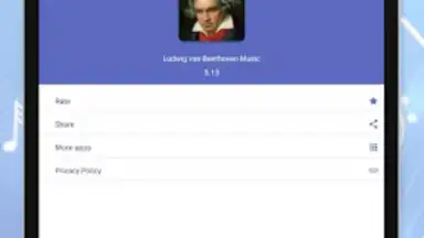 Capture d'écran de Ludwig van Beethoven Music 1