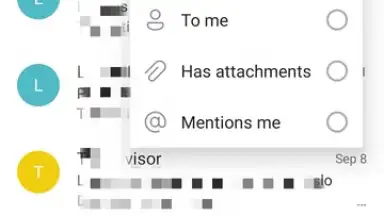 Capture d'écran de Microsoft Outlook 9