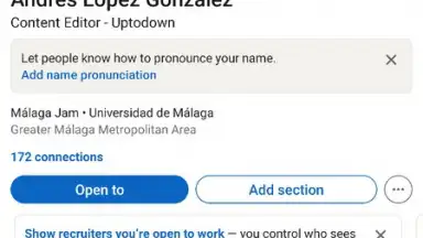 Capture d'écran de LinkedIn 5