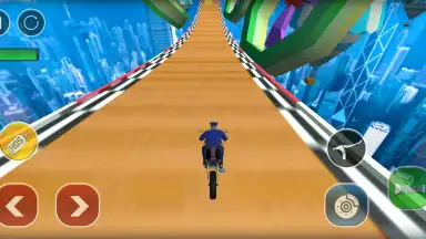Capture d'écran de Police Bike Stunts Games 9