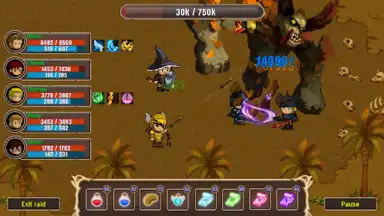 Capture d'écran de Epic Raiders - Old School RPG 6