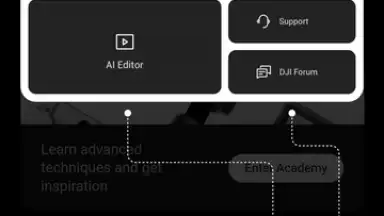 Capture d'écran de DJI Mimo 15