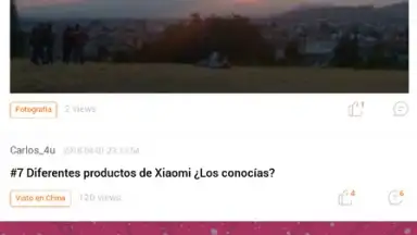 Capture d'écran de Xiaomi Community 10