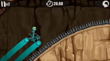 Capture d'écran de Moto X3M Bike Race Game 9