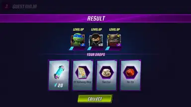 Capture d'écran de Ninja Turtles: Legends 8