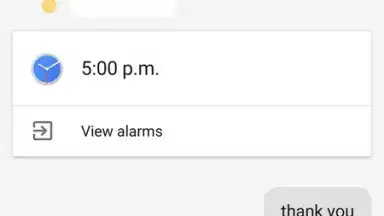 Capture d'écran de Google Assistant 8