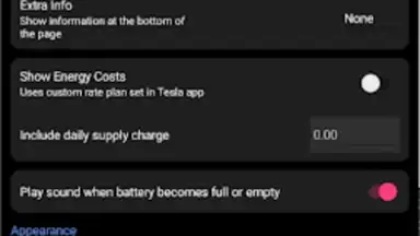 Capture d'écran de Powerwall Companion 3