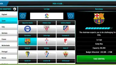 Capture d'écran de Soccer Manager 2021 6