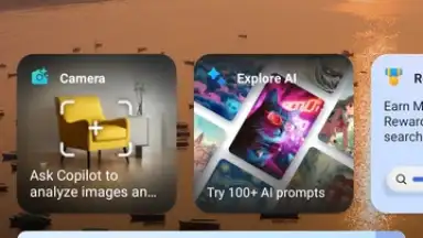 Capture d'écran de Bing 1