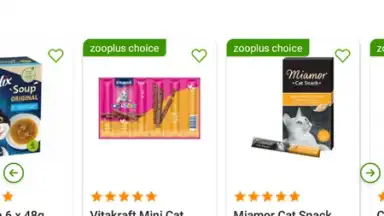 Capture d'écran de Zooplus: Online pet shop 9