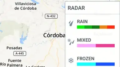 Capture d'écran de Storm Radar 1