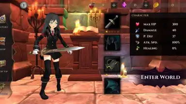 Capture d'écran de School Girl in Dungeon 1