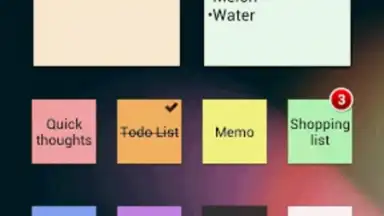 Capture d'écran de ColorNote Notepad 5