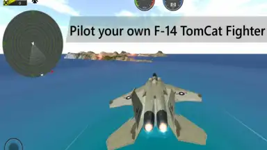 Capture d'écran de F14 Fighter Jet 3D Simulator 2