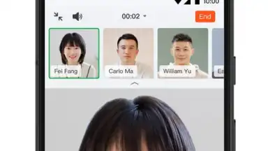 Capture d'écran de DingTalk 3