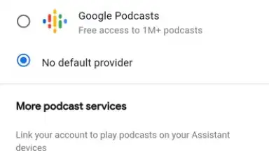 Capture d'écran de Google Home 2