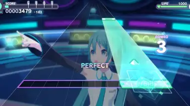 Capture d'écran de Hatsune Miku: Colorful Stage! 1