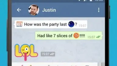 Capture d'écran de Telegram Aniways 1