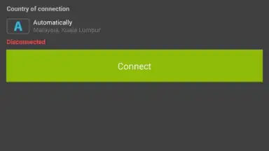Capture d'écran de Hideman VPN 6