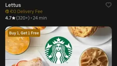 Capture d'écran de Uber Eats 9