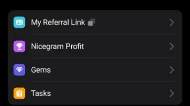 Capture d'écran de Nicegram: Web3 for Telegram X 12