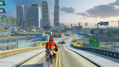 Capture d'écran de GT Motorbike Games Racing 3D 14