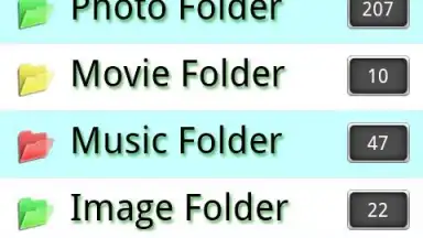 Capture d'écran de Data Folder 9