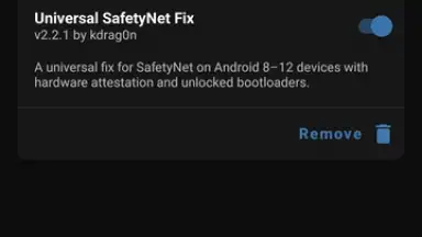 Capture d'écran de Magisk Manager 7
