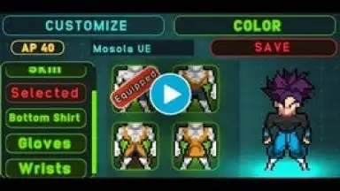 Capture d'écran de Super Warrior Adventure 1