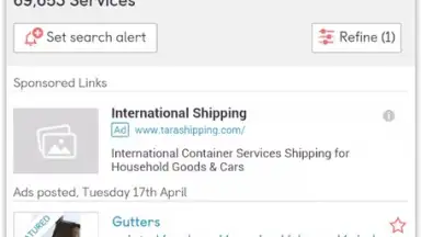Capture d'écran de Gumtree: Buy Sell Local deals 7