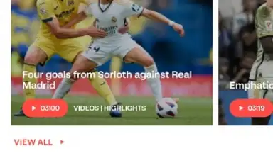 Capture d'écran de LALIGA Official App 14