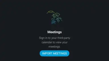 Capture d'écran de WebEx Meetings 3